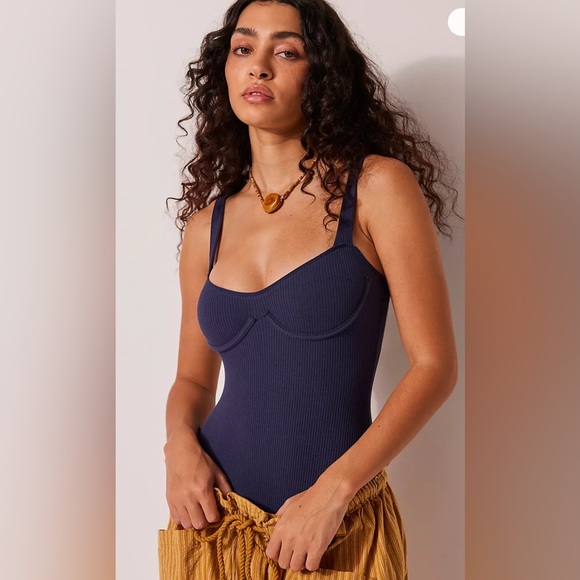 Free People Tops - Free People In The City Underwire Bodysuit